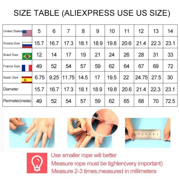 New Triple Interlocked Engagement Rings for Women Stainless Steel Three-in-one Promise Gift for Her Valentines Day - Image 9
