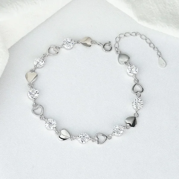 Niche Design Star Chain Tassel Bracelet for Women Fantasy Blue Crystal Beads Elastic Rope Bracelet Best Friend Jewelry Gifts - Image 5