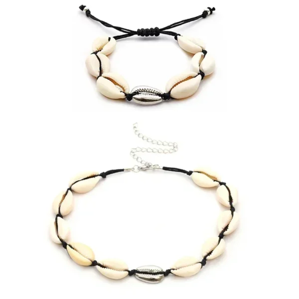 Bohemian Natural Shell Necklace for Women Cowrie Charm Conch Seashell Collar Choker Beach Boho Summer Necklaces Jewelry Collares - Image 6