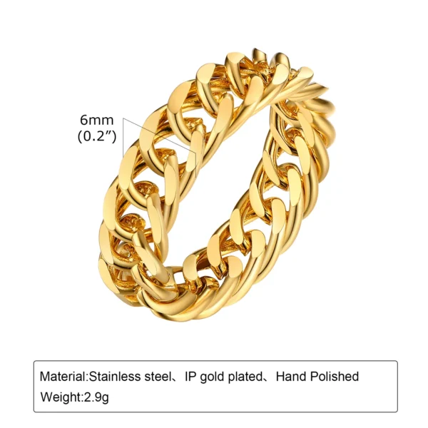 Set of 2 Stacking Ring for WomenStainless Steel 2mm Thin Gold Color Dome Shap Minimalist Jewelry - Image 7