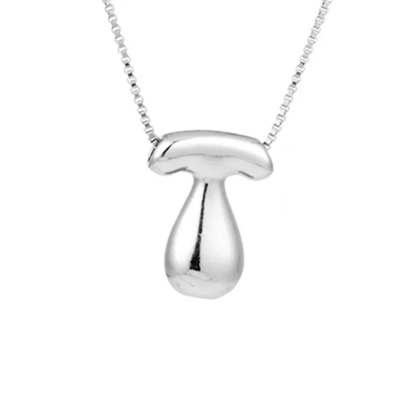 Creative A-Z Balloon Bubble Letter pendant Necklace for Women Silver Plated Chunky Initial Necklaces Jewelry Birthday Gift - Image 2