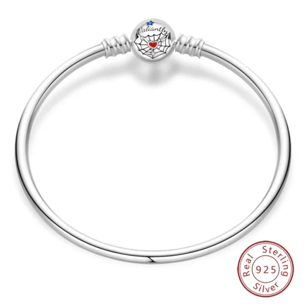 Bracelet Silver 925 Original 17-20CM Star Moon Sun Four Leaf Clover Green Zircon Bracelets Fit DIY Charms Birthday Jewelry Gifts - Image 33